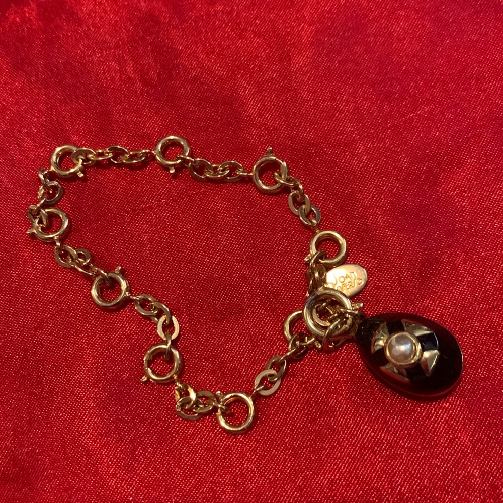 Vintage original Joan Rivers charm bracelet